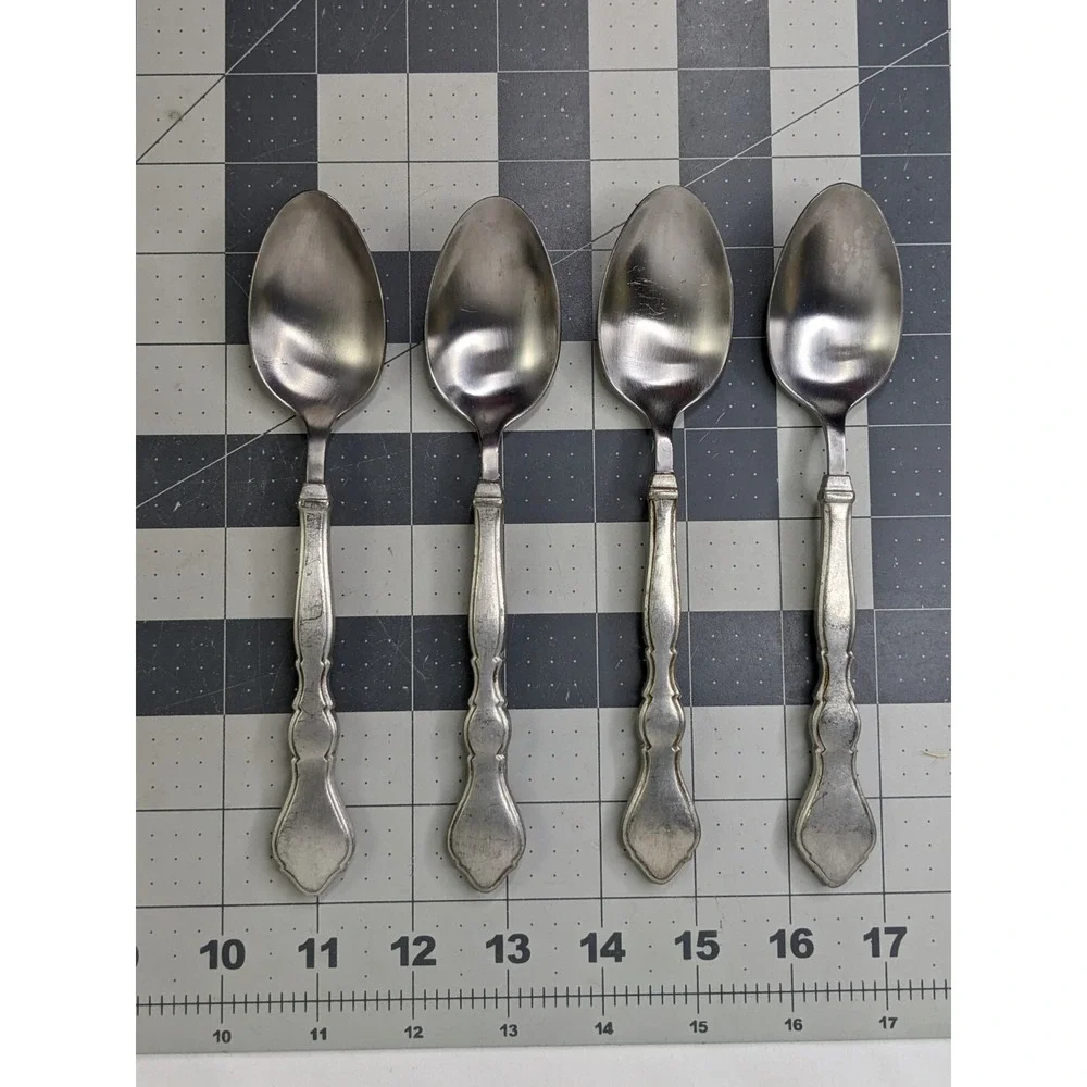 International Pewter‎ Litchfield Flatware 4 Tablespoons Lot